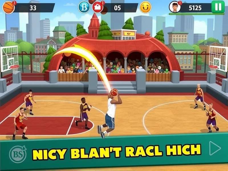 Basket Blitz Spicy Slam Gameplay Screenshot